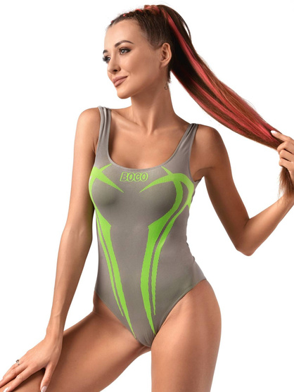 Bodysuit GREY FLUO WARRIOR