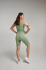 Bikers Seamless Comfy Stripes Pistachio