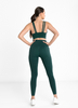 Legginsy Bezszwowe Bottle Green Perfect Shape (Push Up)