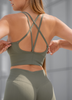 Bra Top Bezszwowy Olive Second Skin