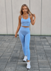 Legginsy Bezszwowe Baby Blue Second Skin