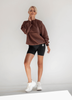 Bluza Dresowa Cosy Chic Oversize Brown