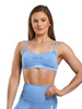 Bra Top Strappy Blue Melange (Push Up)