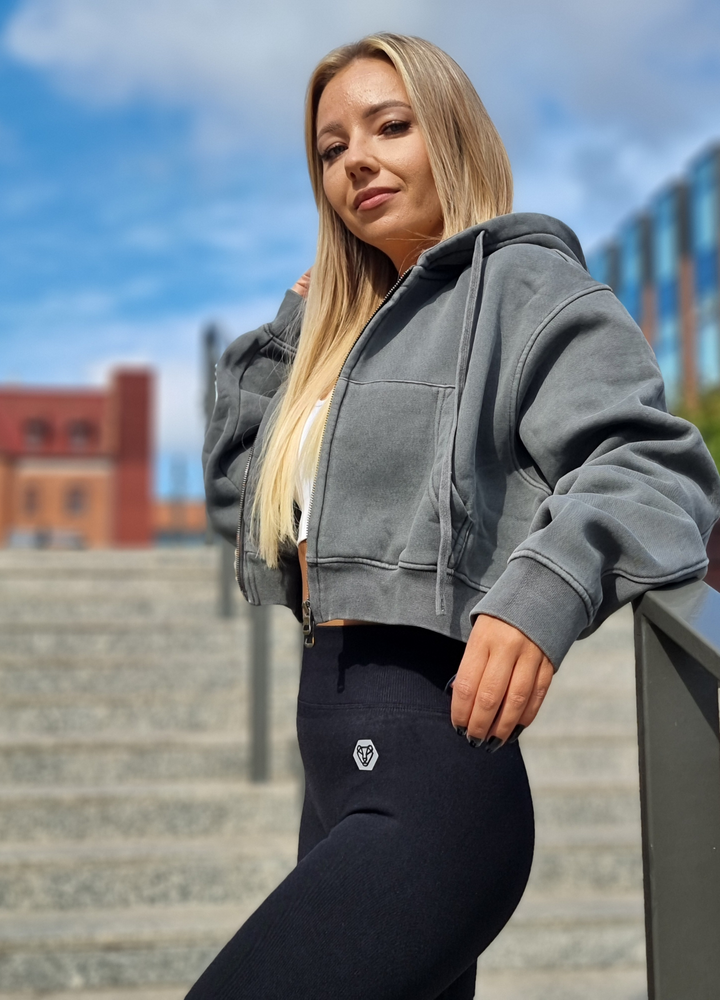 Mikina Oversize Black