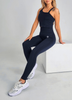Legginsy Bezszwowe Push Up Black