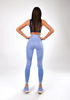 Legginsy Bezszwowe Blue Melange Shape (Push Up)   