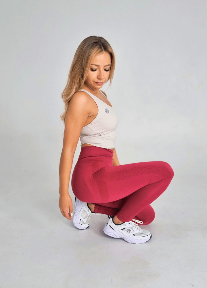 Bezešvé legíny Chocolate Perfect Shape (Push Up)