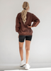 Bluza Dresowa Cosy Chic Oversize Brown