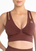 Bra Top Bezszwowy Evolution Chocolate