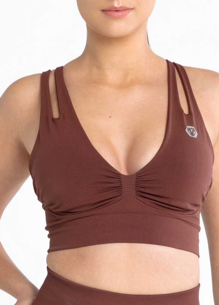 Bra Top Evolution Chocolate