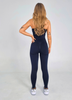 Legginsy Bezszwowe Push Up Black