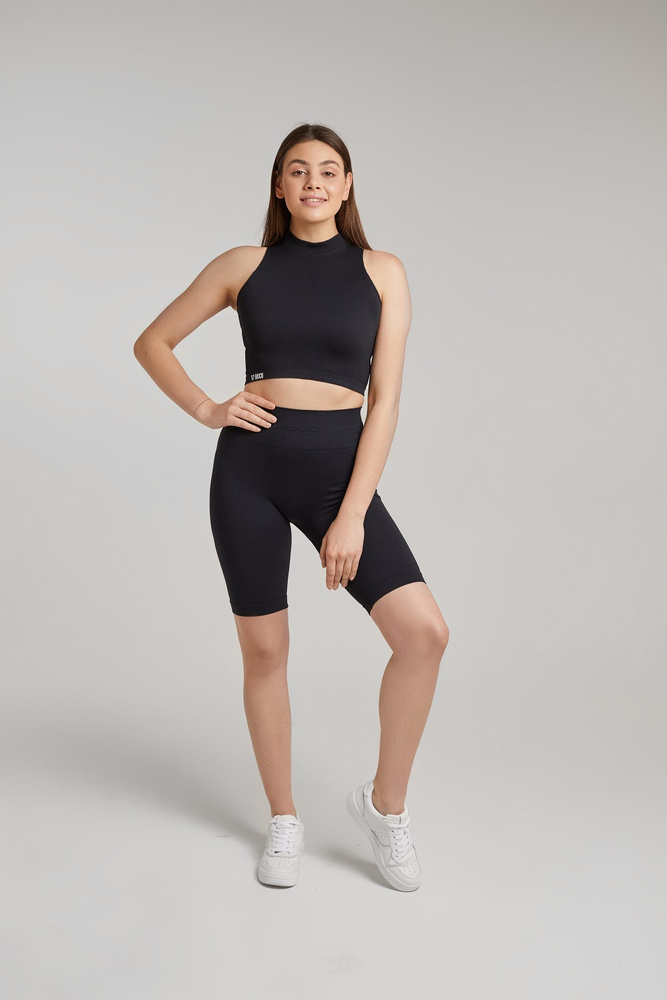 Bikers Seamless Comfy Stripes Black