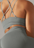 Bra Top Bezszwowy Ocean Grey DreamBack