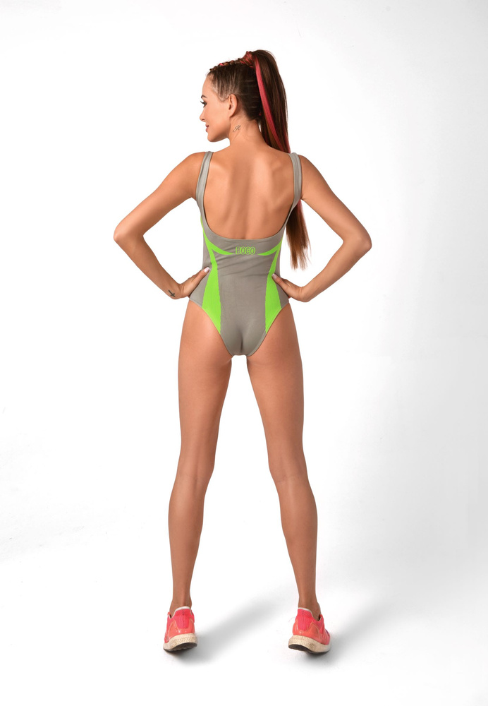 Body bezszwowe GREY FLUO WARRIOR