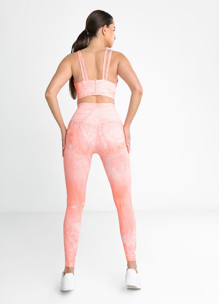 Set Pink Tie Dye Perfect Shape