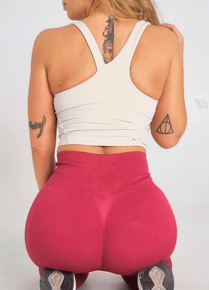 Top Sleek Asymmetry White