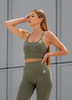 Bra Top Bezszwowy Olive Second Skin