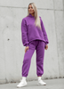 Spodnie Dresowe Baggy Violet