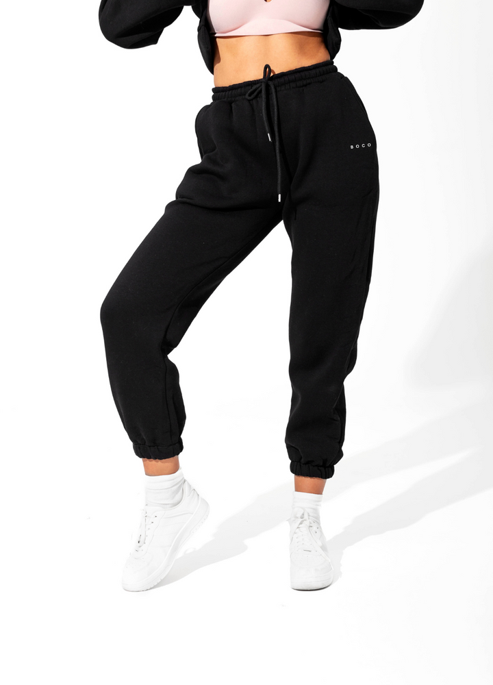 Spodnie Dresowe Baggy Black