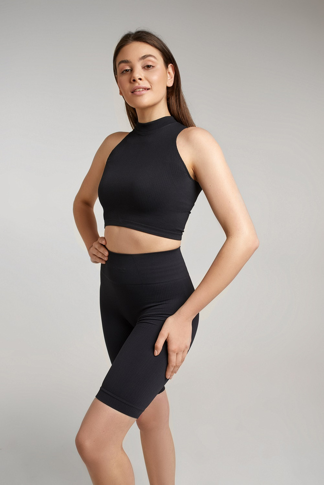 Bikers Seamless Comfy Stripes Black