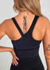 Top Sleek Asymmetry Black