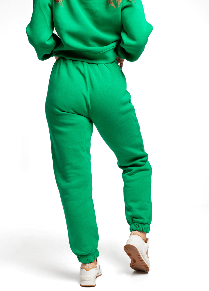 Cozy Green Sweat Suit Set
