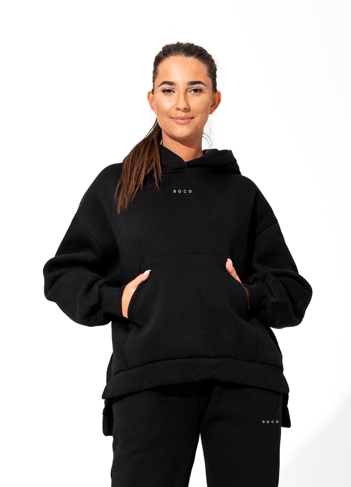Bluza Dresowa Oversize Black