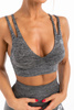 Bra Top Bezszwowy Evolution Grey Melange