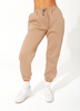 Spodnie Dresowe Baggy Almond Beige